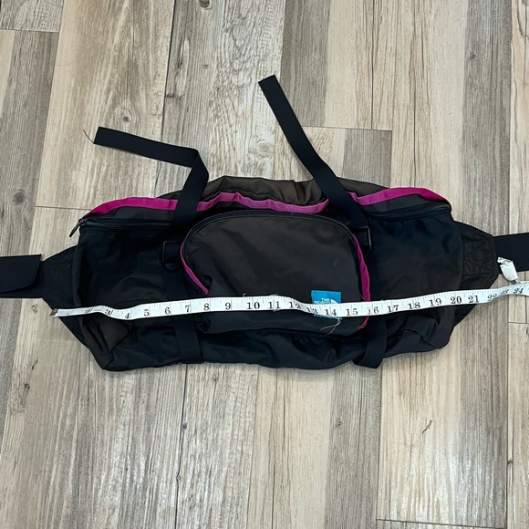 The North Face Lumbar Fanny Pack Waist Pack Hiking Backpacking Bag black pink - Picture 5 of 9